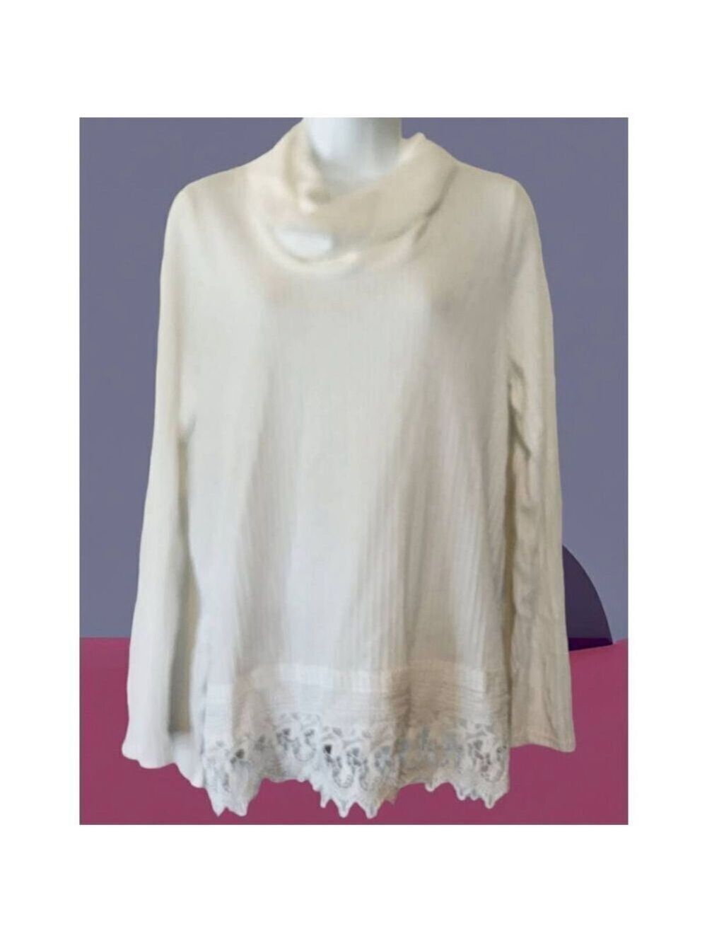 White Charlotte Russe Fuzzy Sweater